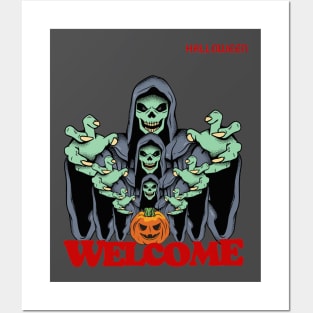 halloween is coming Posters and Art